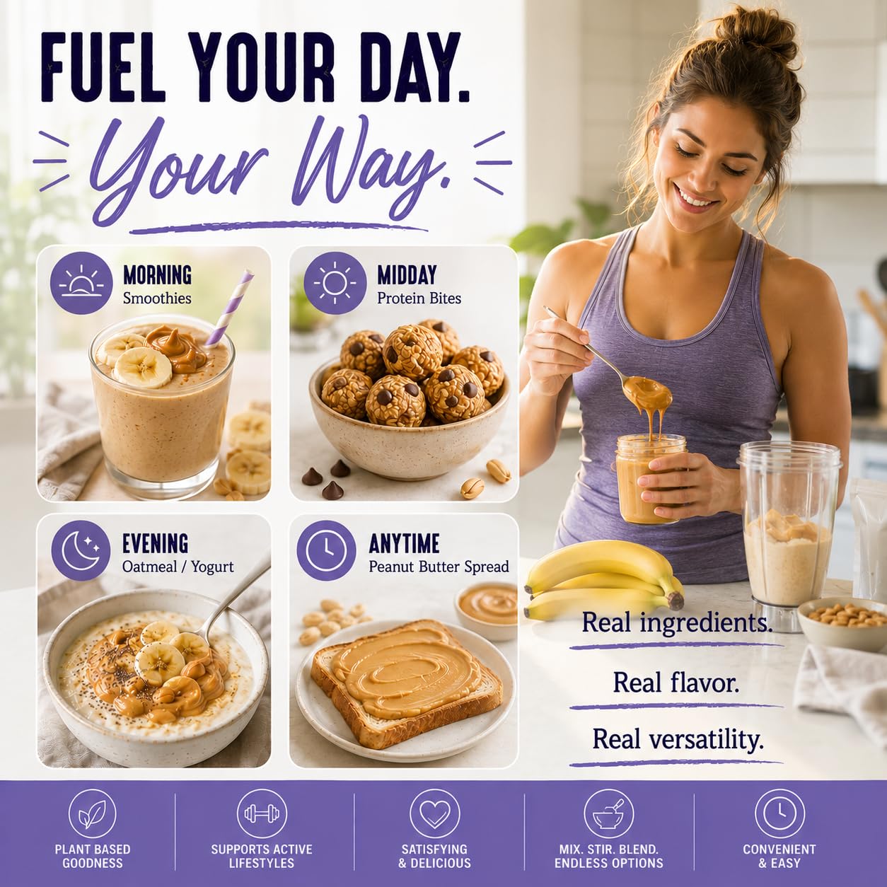 Lakanto Peanut Butter Powder - Sweetened with Monk Fruit Sweetener, 7g Protein, Powdered PB from Roasted Peanuts, 3g Net Carbs, Keto, Vegan, Gluten Free, Smoothies, Sauces, Baking (8.5 Oz)