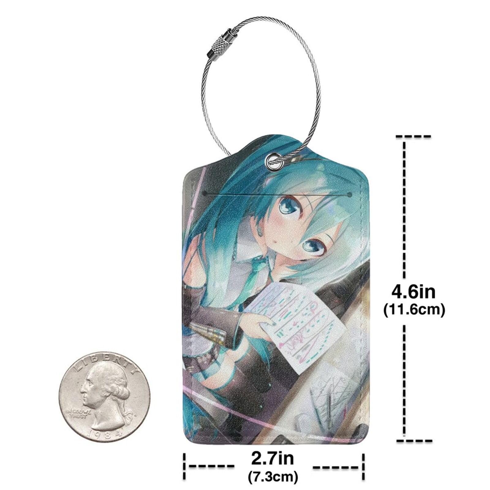 Amazon.co.jp: 初音ミク ラゲッジタグ かわいい漫画 ネームプレート