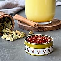 Vista 6 de La Reunión de Azafrán (0.07 onzas (Paquete de 1)) Azafrán español puro Marca de 140 años de antigüedad, respetada en todo el mundo