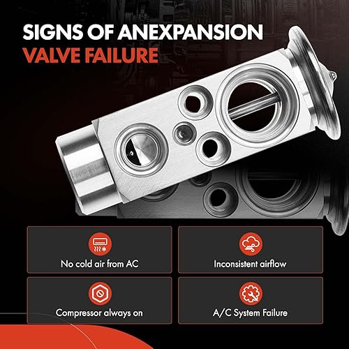 Miniatura 5 de A-Premium Válvula de expansión AC compatible con Mercedes-Benz Clase C C220 C230 C280, Clase E E300 E320 E420 E430 E55 AMG, SLK230 CLK320 CLK430,
