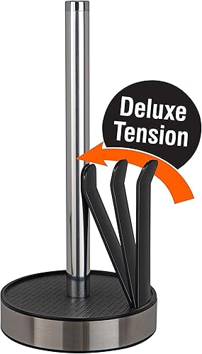 Miniatura 2 de Kitchen Details Easy Tear - Dispensador de toallas de papel de lujo con brazo de suspensión, de pie, encimera, capacidad para 1 rollo gigante, color