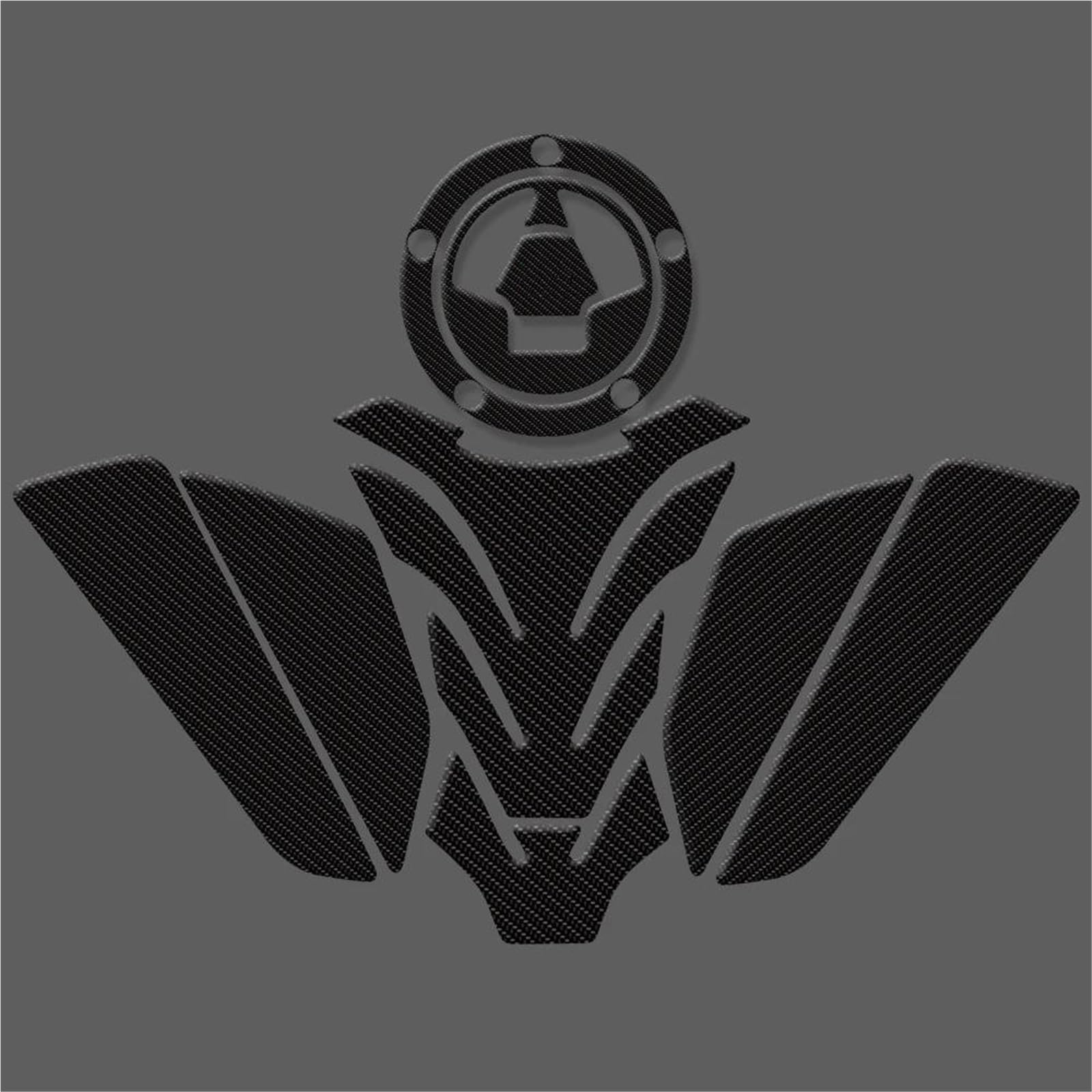 Motorcycle Tank Pad Protective Decal Sticker for Kawasaki for Z750 for Z800 for Z1000 for Z1000sx Tank Sticker(White5)