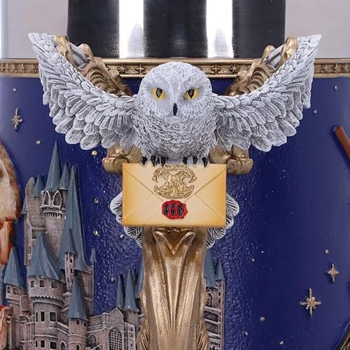Miniatura 5 de Nemesis Now Jarra coleccionable de Harry Potter Hogwarts con licencia oficial de 6.1 in, color azul