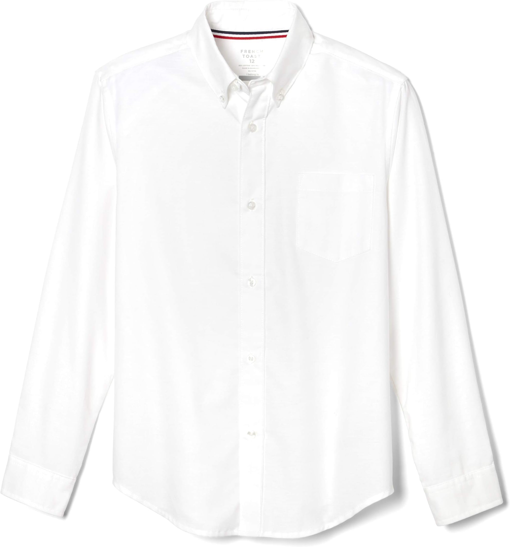 Boys' Long Sleeve Oxford Shirt (Standard & Husky)