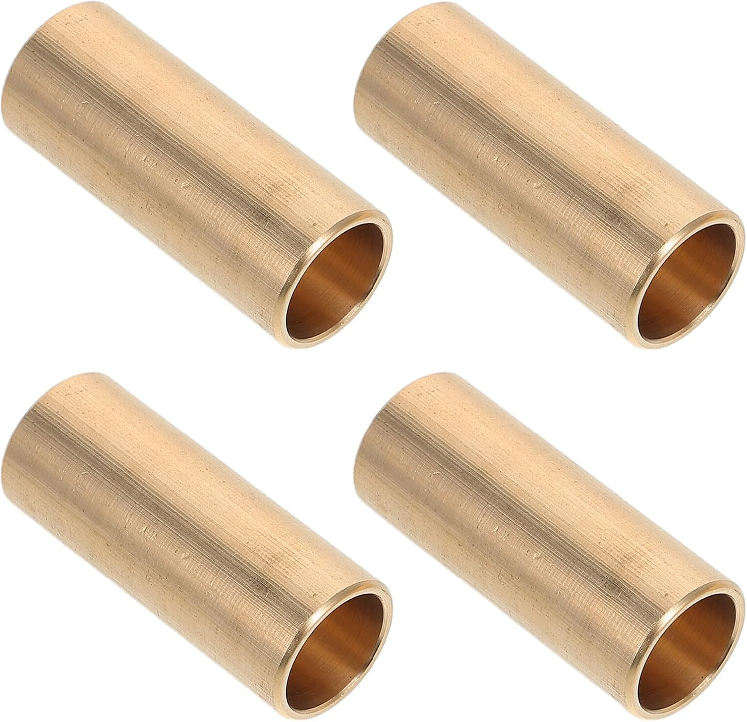 4pcs Brass Leaf Spring Bushing Kit Double Eye Spring Trailer Axle Replacement Bushings for Trailer Suspension