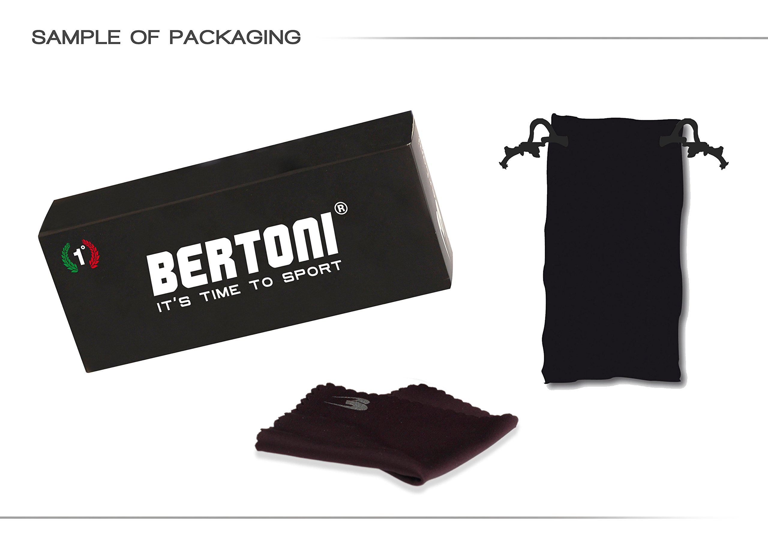 Bertoni Occhiali Moto e Scooter di Protezione – Anti Appannamento – af151 – by Italy