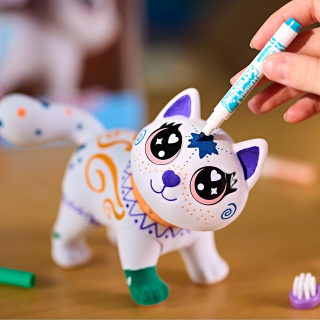 Foto 4 de 6 de Crayola - Washimals Jumbo Pets - La Gran Jenny 15 cm articulada