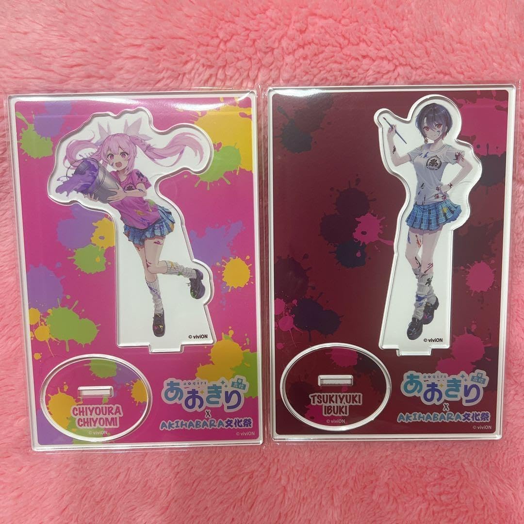 あおぎり高校 アクリルスタンド 文化祭Ver. 月赴ゐぶき 千代浦蝶美 JWAEAAIR