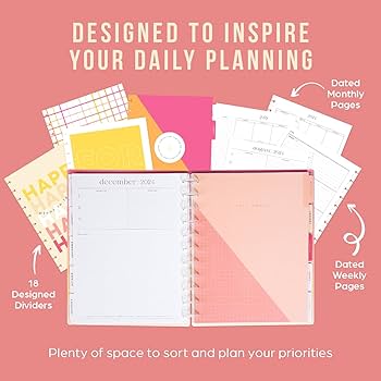 Happyページ Amazon.com : Happy Planner Disc-Bound 12-Month Academic