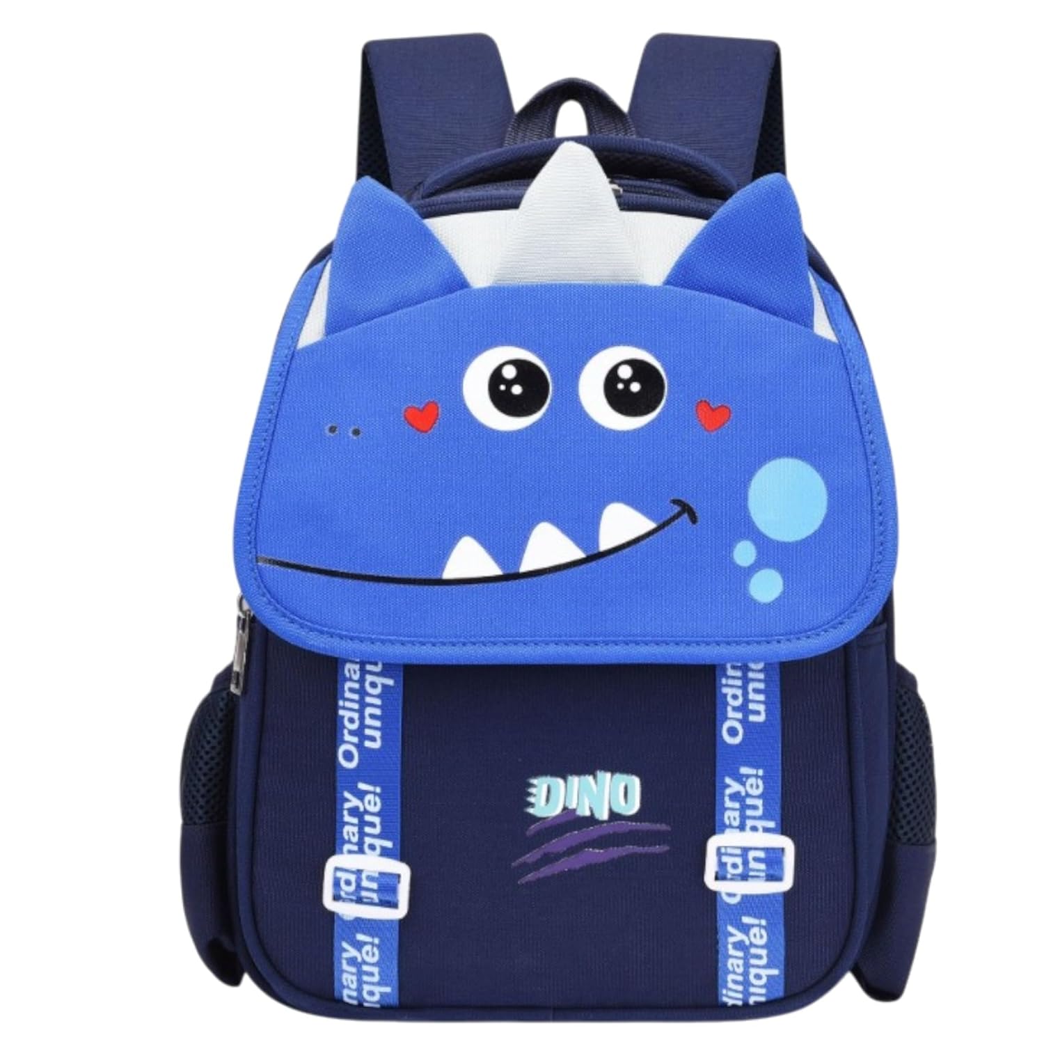 Mochila Escolar Infantil Unicórnio e Dinossauro, 4 Cores Disponíveis, Design Divertido, Alças Ajustáveis, para Crianças da Pré-escola e Ensino Fundamental