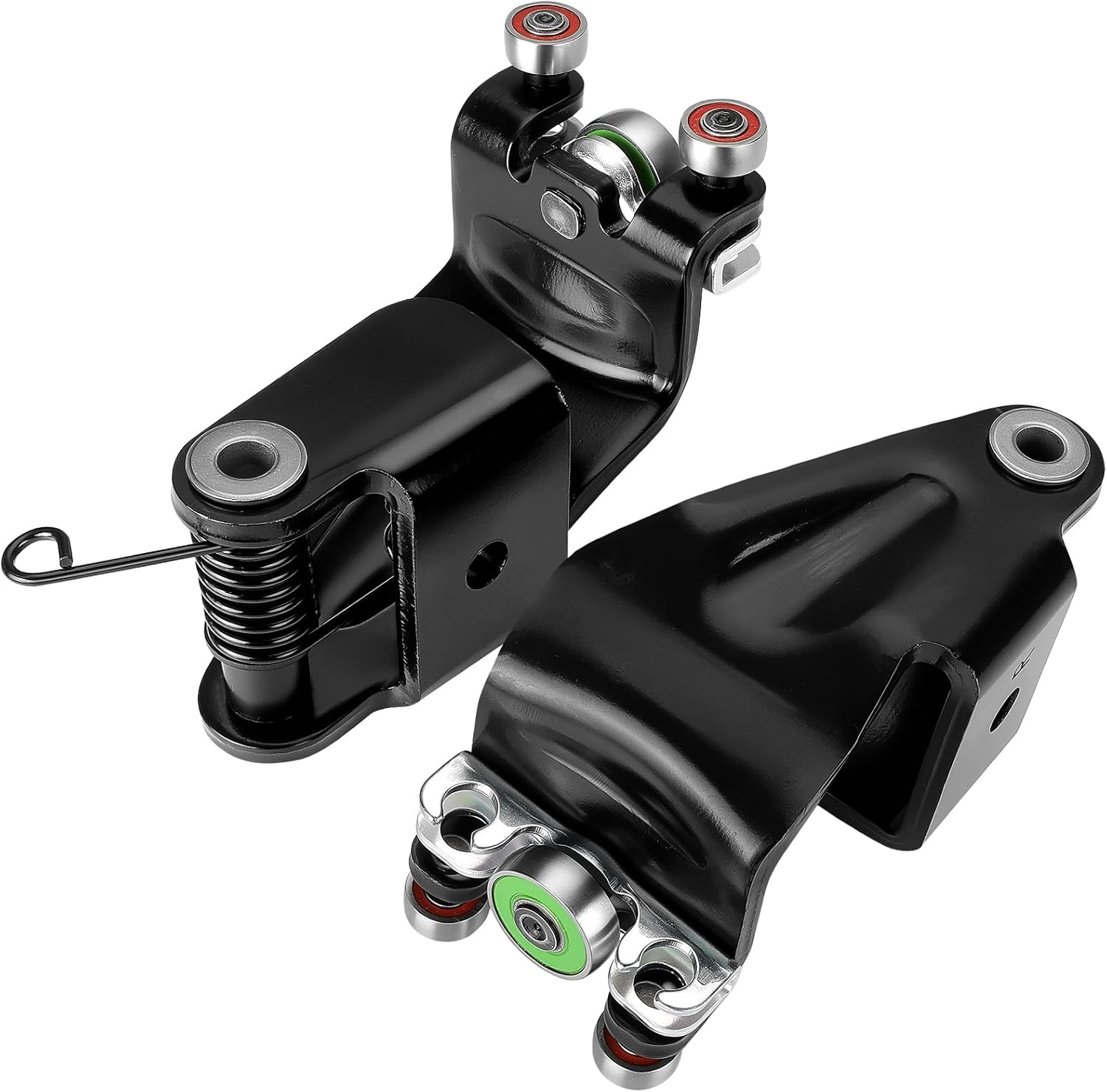 Upgrade Metal Bearing Left & Right Power Sliding Door Roller Assembly For 2005-2010 Honda Odyssey EX EX-L Touring model Replace # 72561-SHJ-A21 & 72521-SHJ-A21 / 924-128 & 924-129