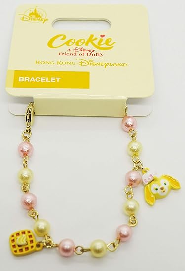 Amazon ディズニー クッキーアン クッキー ブレスレット 香港ディズニー限定 香港ディズニーのお土産袋付き おもちゃ雑貨 おもちゃ