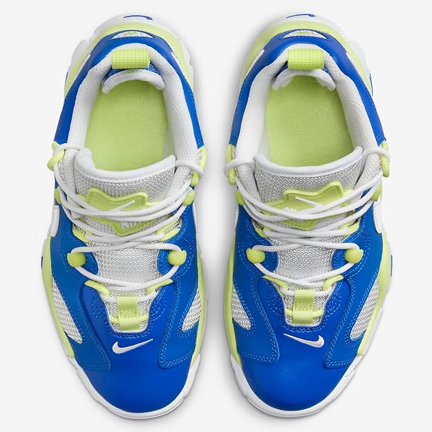 Nike Air Barrage Low Big Kids' Shoes (FN6972-480, Game Royal/Light