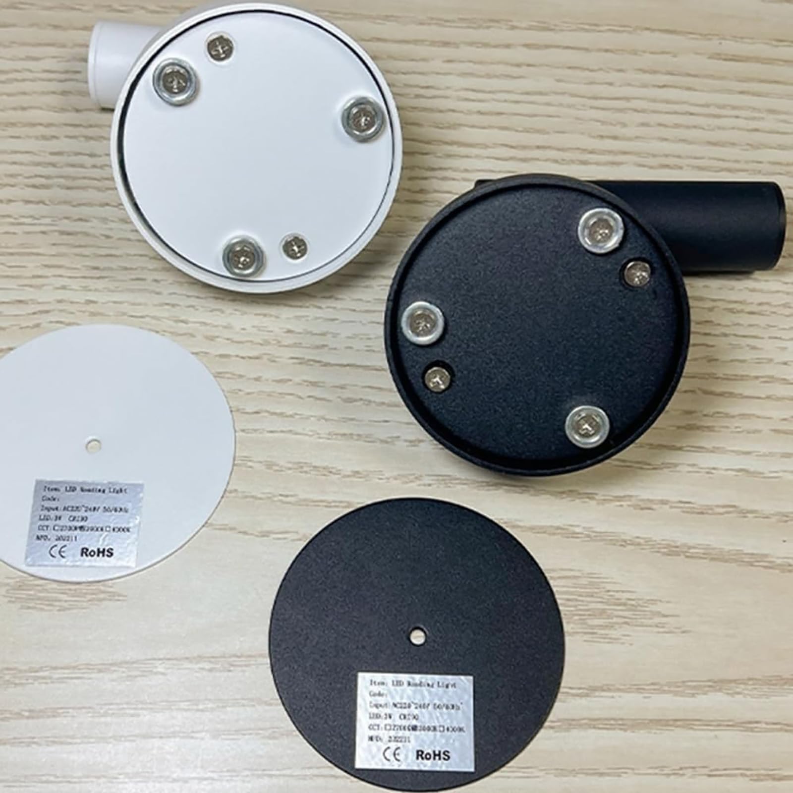 Aplique de Pared LED, Foco de Pared LED, lámpara de Lectura con Interruptor táctil, Aplique de Pared Interior Adecuado para cocinas, Salas de Estar, dormitorios, pasillos (2 paquet