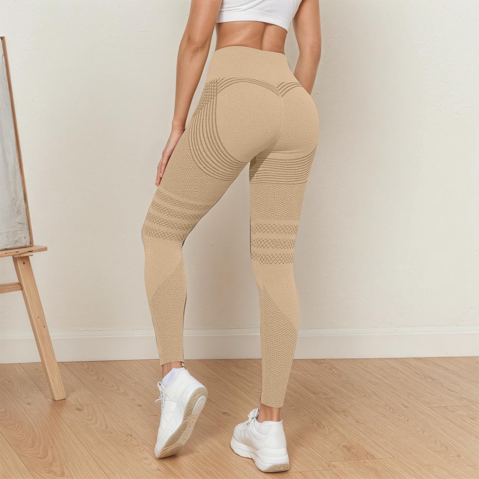 Lot de 2 Legging Anti Cellulite Femme Compression 3D Minceur Leggings Push Up Femme Taille Haute sans Couture Push-Up Opaque Yoga Fitness Pantalon Sport