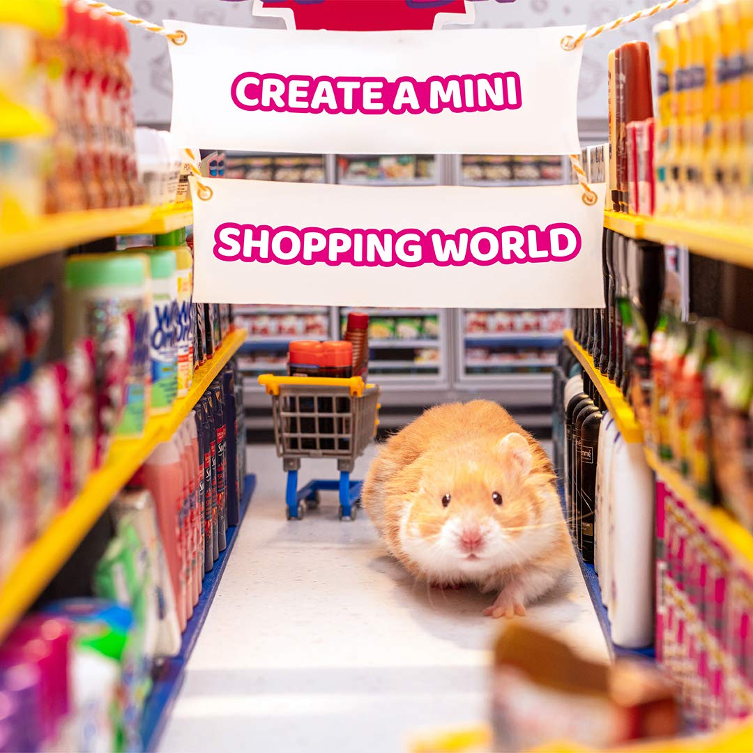 5 Surprise Mini Brands Mini Mart Playset Series 3 by ZURU with 5 Exclusive Mystery Mini Brands