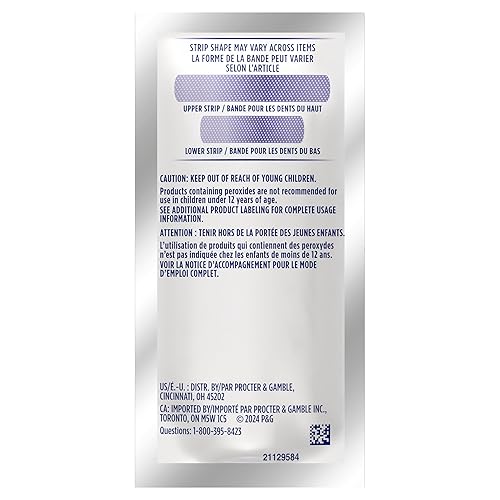 Miniatura 13 de Crest 3D Tiras de blanqueamiento dental White Glamorous, 14 tratamientos, dura 6 meses y más