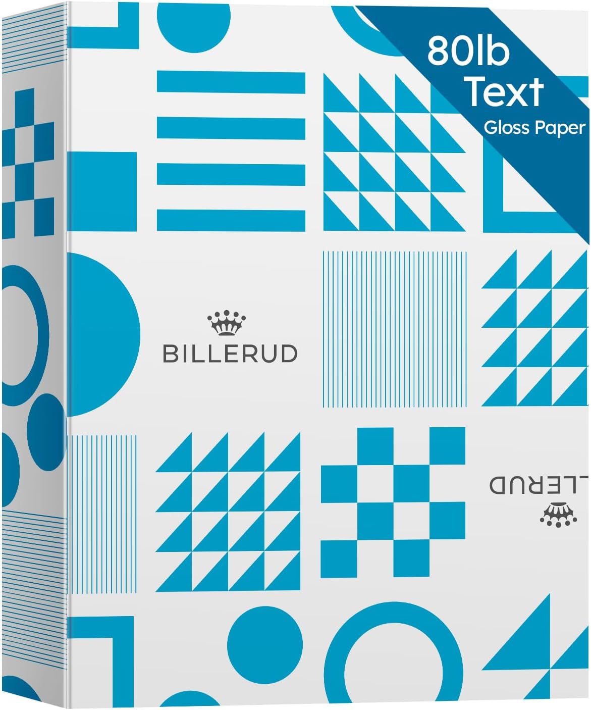 8.5x11 Gloss Digital Paper, Perfect for Color Laser Printing, Design Proposals, Flyers, Brochure, 8.5 x 11” Letter Size, 80lb Text (32lb Bond) 96 Bright, Acid Free, Glossy Coated Finish | 500 Sheets
