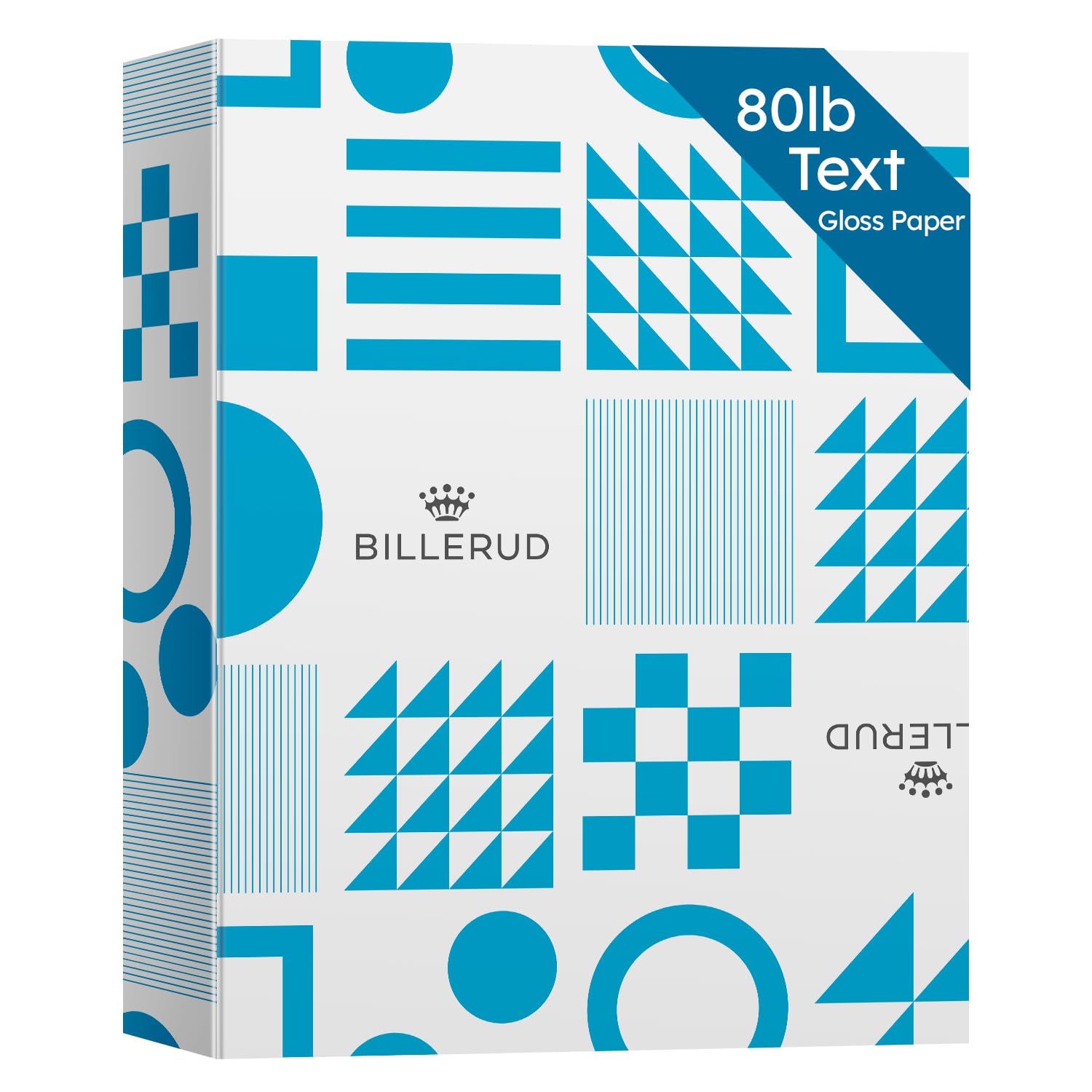 8.5x11 Gloss Digital Paper, Perfect for Color Laser Printing, Design Proposals, Flyers, Brochure, 8.5 x 11" Letter Size, 80lb Text (32lb Bond) 96 Bright, Acid Free, Glossy Coated Finish | 500 Sheets