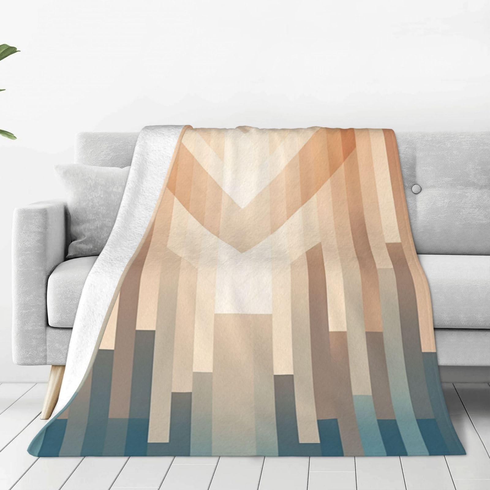 Couverture en micro polaire plaid pour canapé de salon et bureau