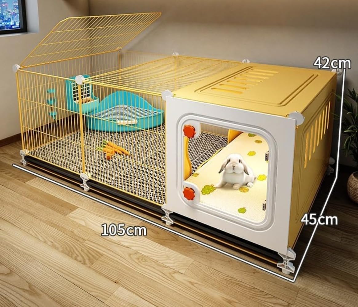 Amazon | Ornatego うさぎケージ プラスチックすのこ床 騒音軽減設計