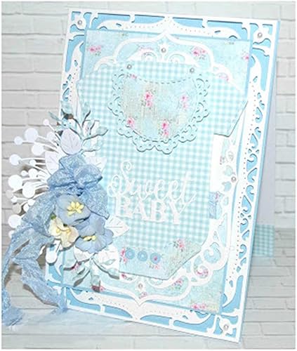 Miniatura 6 de Troqueles de metal para ropa de bebé, troqueles de corte para hacer tarjetas, troqueles en relieve para álbumes de recortes, tarjetas de papel de