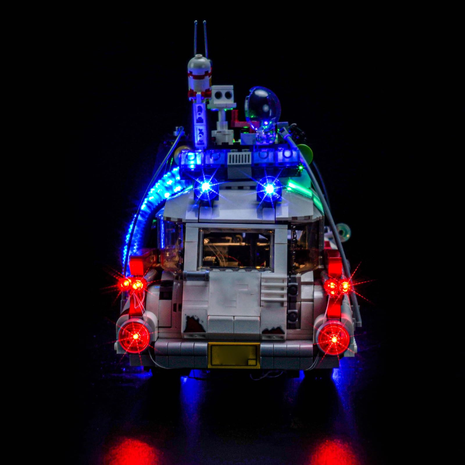 LocoLee Customized Version Led Light Set Compatible with Lego 10274 Ghostbusters ECTO-1 Led Decoration Lighting Kit Compatible with Lego 10274 Building Blocks Model,Only Lights Set,No Model - Image 3