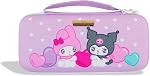 Sonix x Sanrio Carrying Case for Nintendo Switch 2, Switch 1, Lite, OLED, Protective Travel Case with Game Cartridge Storage | Good Morning Hello Kitty