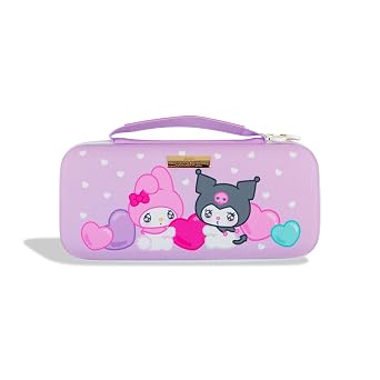 Sonix Carrying Case for Nintendo Switch 2 2025, Protective Travel Case with Game Cartridge Storage, Hello Kitty & Friends Grid, Nintendo Switch 2