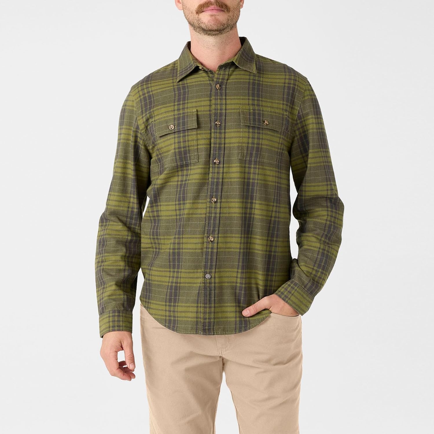 Mountain Khakis Men's Park Flannel Shirt - Image 7