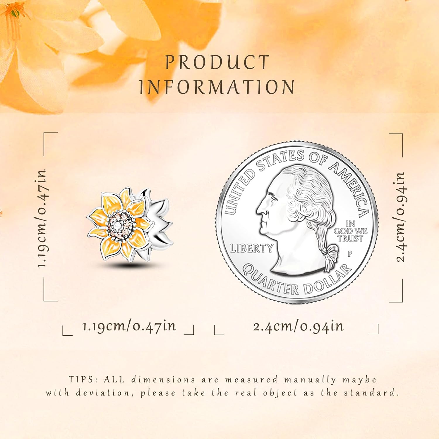 925 Sterling Silver Charms Beads for Bracelets Necklaces, 4 Four Clover Leaf Sunflower Ladybird Honeycomb Infinite Heart Pendant, Green Flower Lucky Jewelry Birthday Gifts for Women Men - Image 6