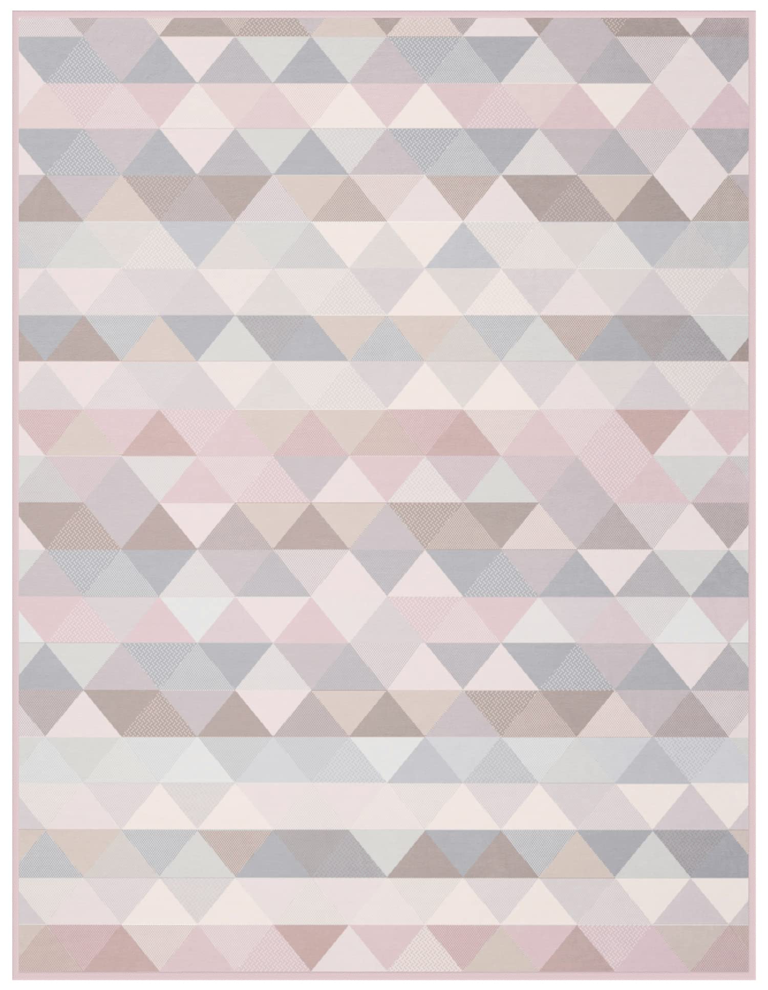 biederlack® kuschelige Wohndecke Rauten Pastell, Sofa-Decke in 150x200cm
