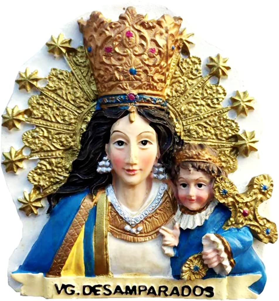 Altko Valencia Spain Goddess Magnet Fridge Refrigerator Magnet Decoration Sticker Souvenir Resin Crafts Kitchen Whiteboard