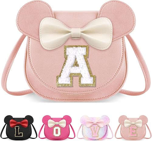 izuzta Toddler Purses Little Girl Purse Kids 1-8 Years Birthday Gifts, Cute Mous