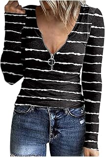 DIYIOUZHOU Cute Long Sleeve Tops for Women 2023, Date Oversized Hip Top for Women Winter Long Sleeve Blouses for Women