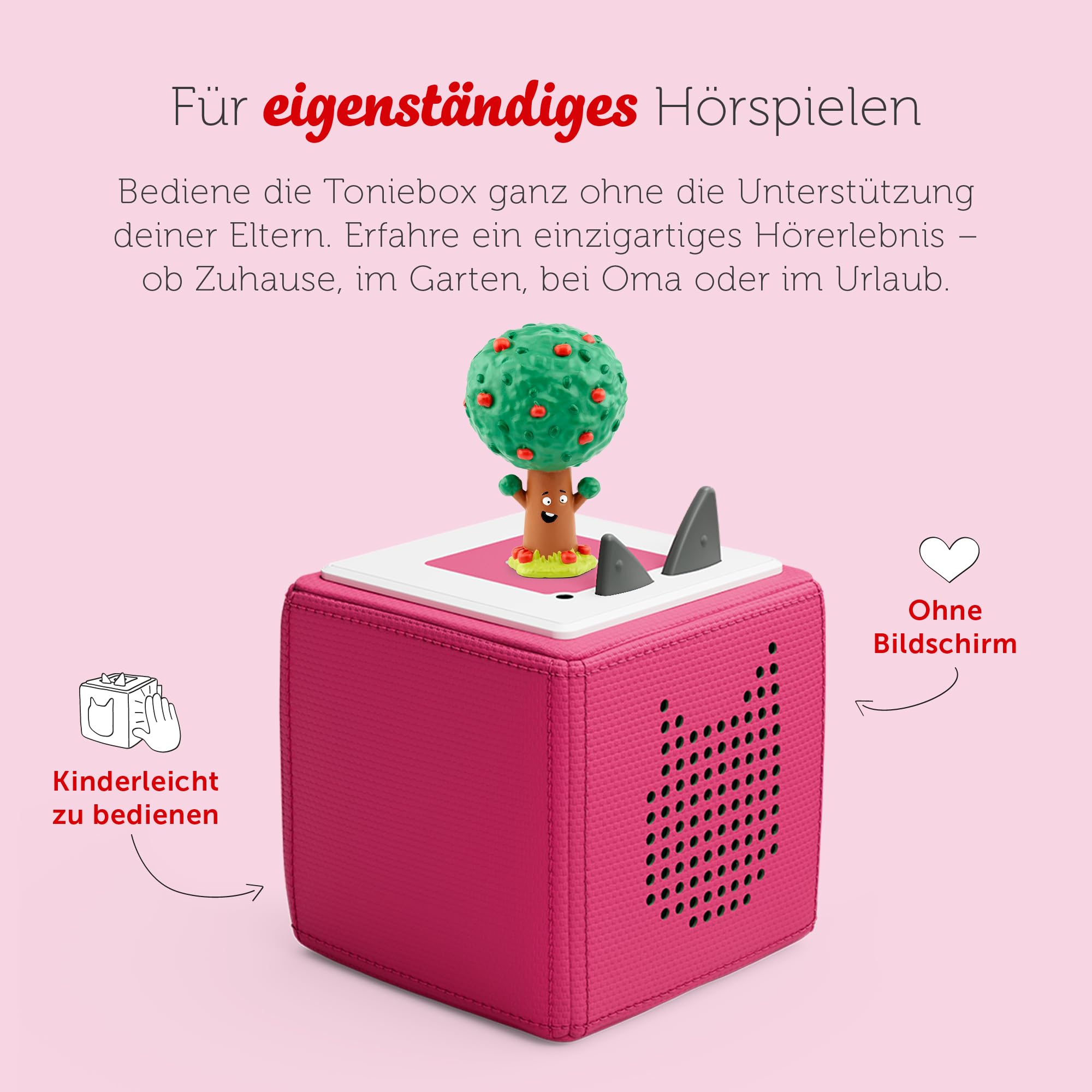 tonies Personaggi uditivi per Toniebox, scuotendo Il melo e Altalena la Pecora, Gioco d'udito per Bambini dai 3 Anni in su, Tempo di Gioco Circa 50 Minuti