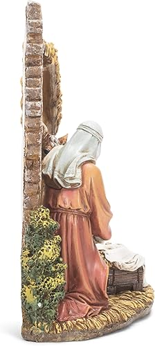 Miniatura 3 de Unto You a Savior is Born - Figura de escultura de resina de 10 pulgadas