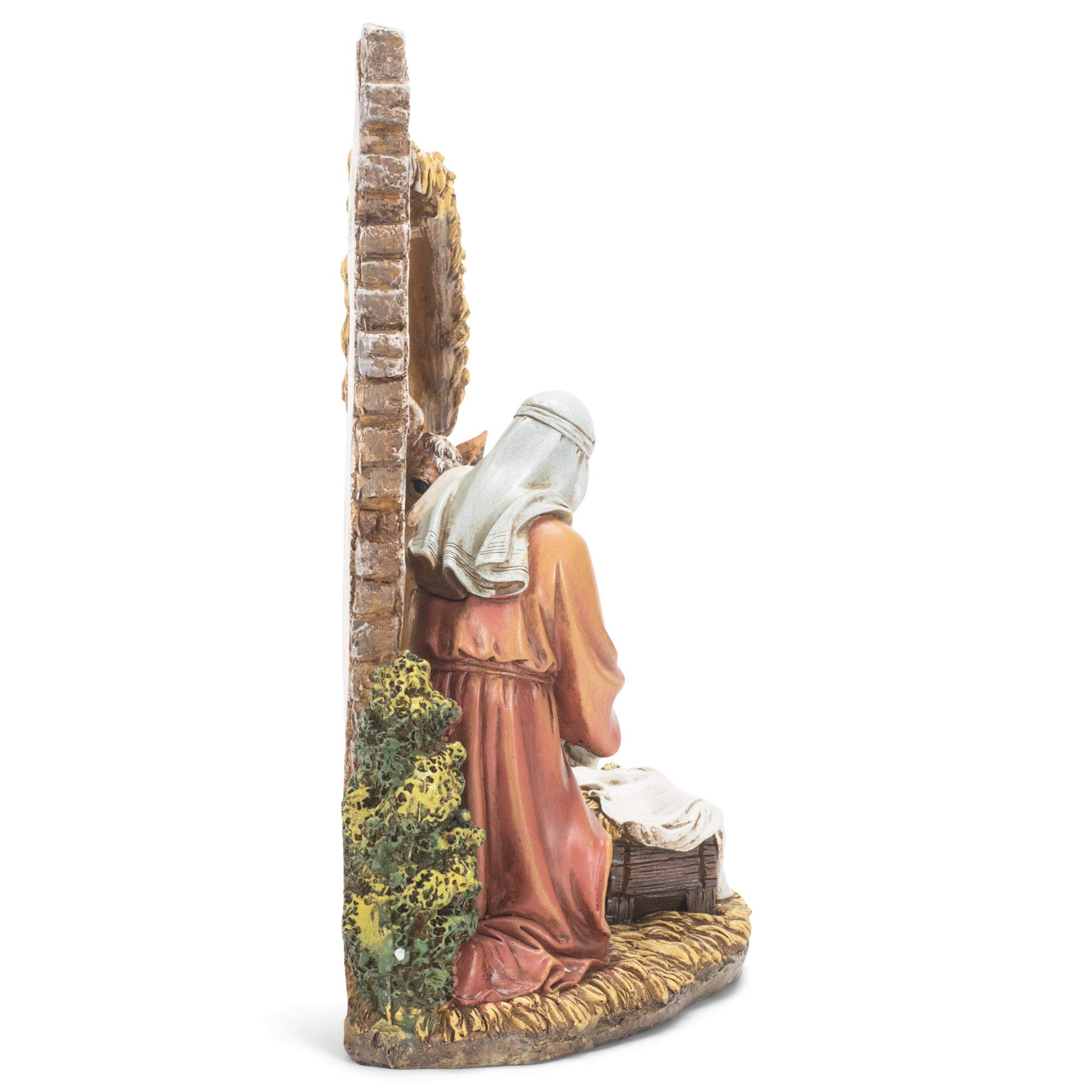 Unto You a Savior is Born - Scultura presepe di Natale, 25,4 cm