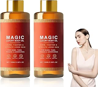 Magic Skin Body Firming Oil，Body Oils Suitable for Man and Women Full Body Use，Firms and Hydrates Skin Arms Thighs Chest w...