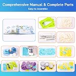 Kits d'énergie solaire, 36+ Modèle STEM Jouets Robot Building pour Enfants 4-12, 434 Pcs avec Solar/Gears/Sensors, Projets d'ingénierie des sciences éducatives, Anniversaire pour les filles garçons