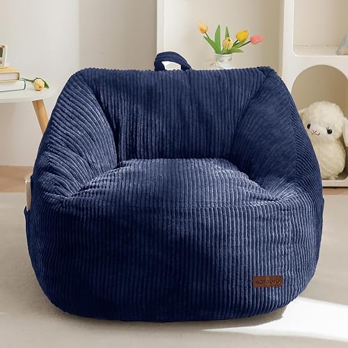 MAXYOYO Kids Bean Bag Chair, Convenient Bean Bag Sofa with Handle