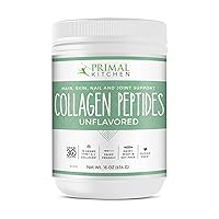 Vista 15 de Primal Kitchen Mezcla de bebida Collagen Fuel® con sabor a mantequilla de maní, péptidos de colágeno, sin lácteos, 14.3 onzas