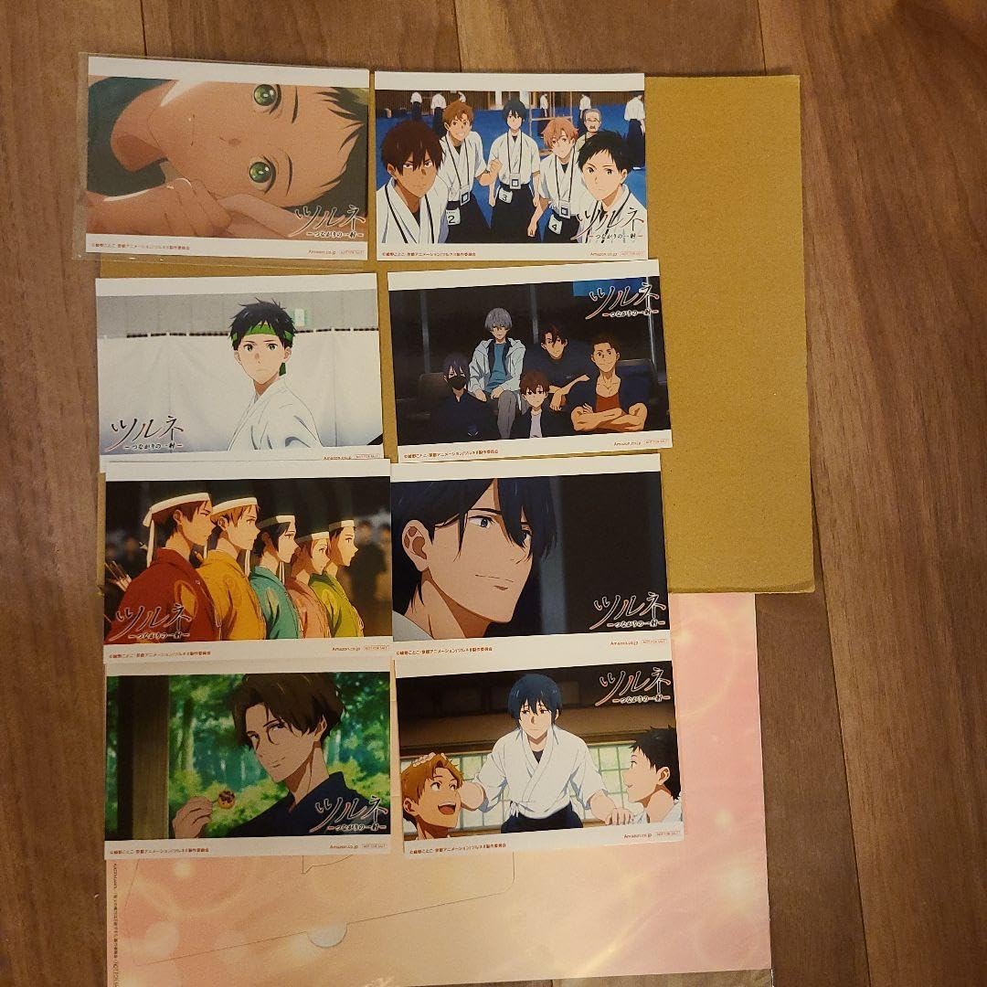 Amazon.co.jp: ツルネ -つながりの一射- 限定特典ビジュアルシート8枚