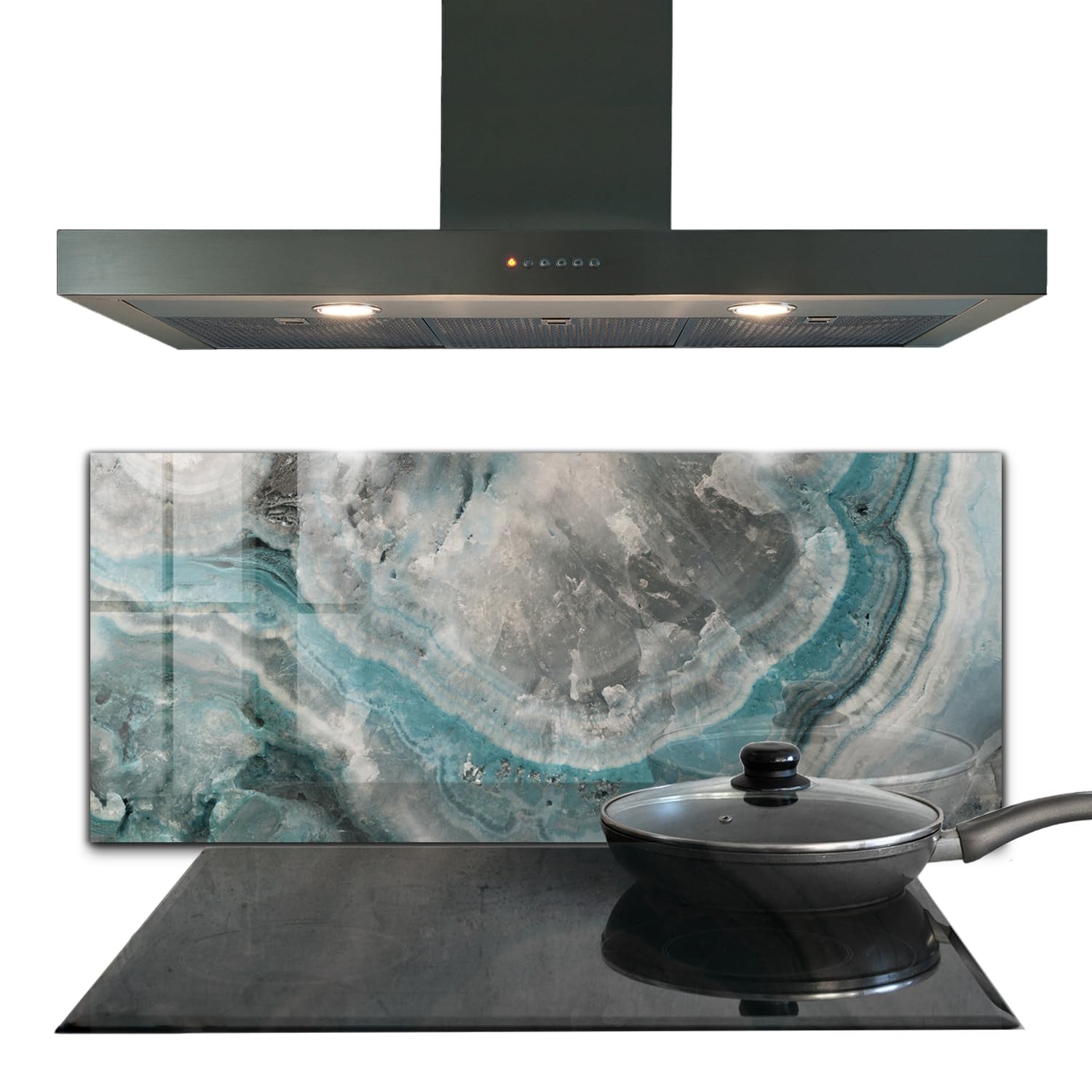 Panneau de cuisine Wallfluent abstrait pour sublimer votre intérieur moderne