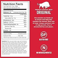 Vista 38 de Chef's Cut Real Chicken Honey Barbacoa Jerky, 2.5 onzas (paquete de 4)