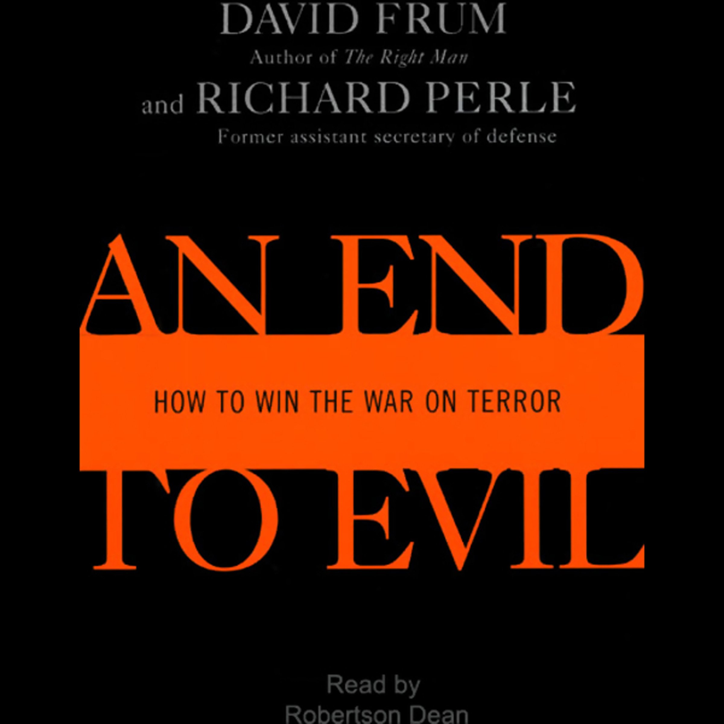 Cover art for An End to Evil