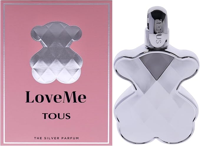 Tous Love Me The Silver Parfum Spray for Women, 3.0 Ounce