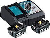 Pack Power (2x5,0 Ah) avec chargeur simple - MAKITA 197570-9 - 1