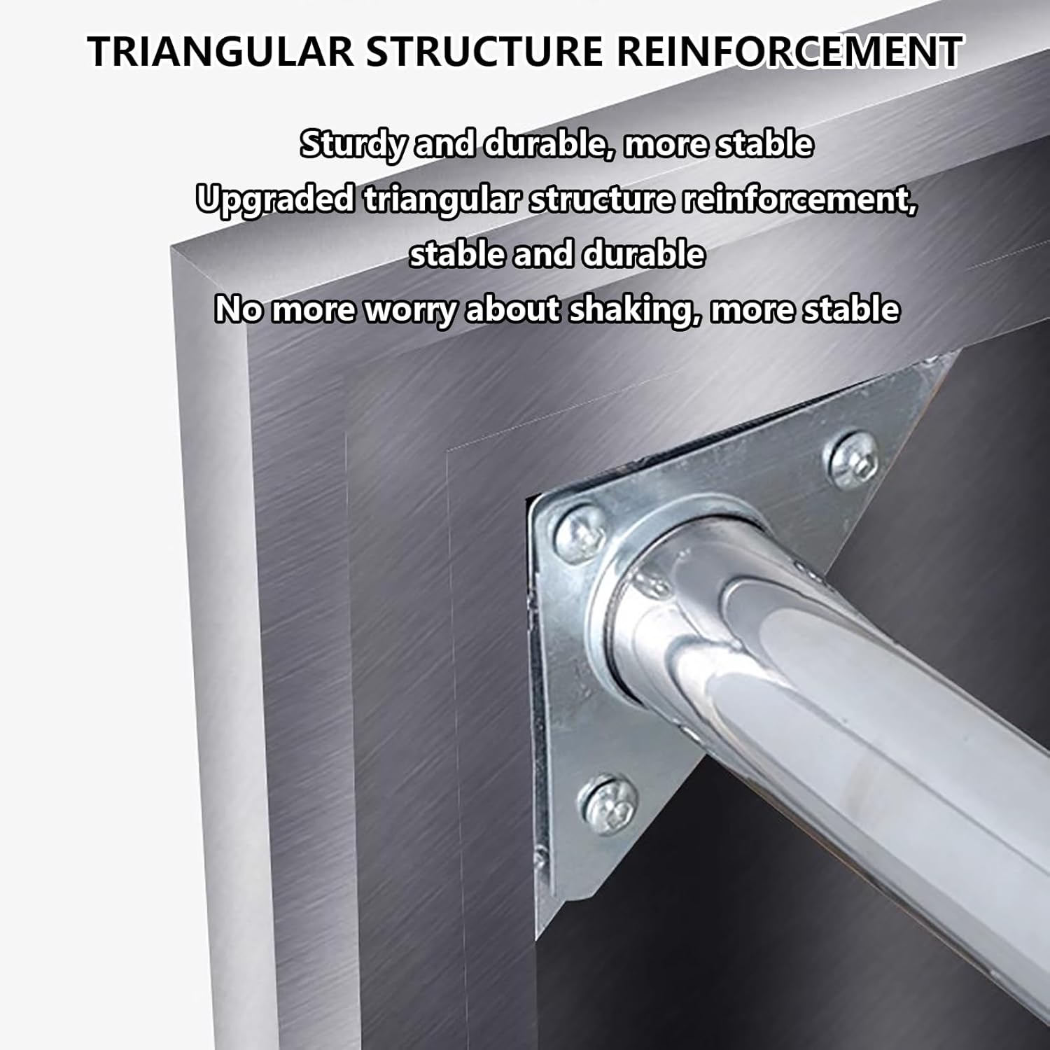 Stainless Steel Kitchen Prep,Work Table Commercial Worktable Workstation,Heavy Duty Work Bench for Commercial and Home,Brushed Process, Greater Stability, Adjustable feet.