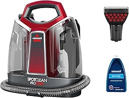 BISSELL SpotClean ProHeat 36988 Spots Cleaner with HeatWave Technology, Lava Upholstery for Carpets, Sofas, Carpets, Mattresses and More